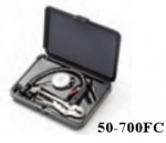 (50-700FC) Индикатор часового типа на гибкой стойке на плоскогубцах с фиксатором,  в пластиковом кейсе.